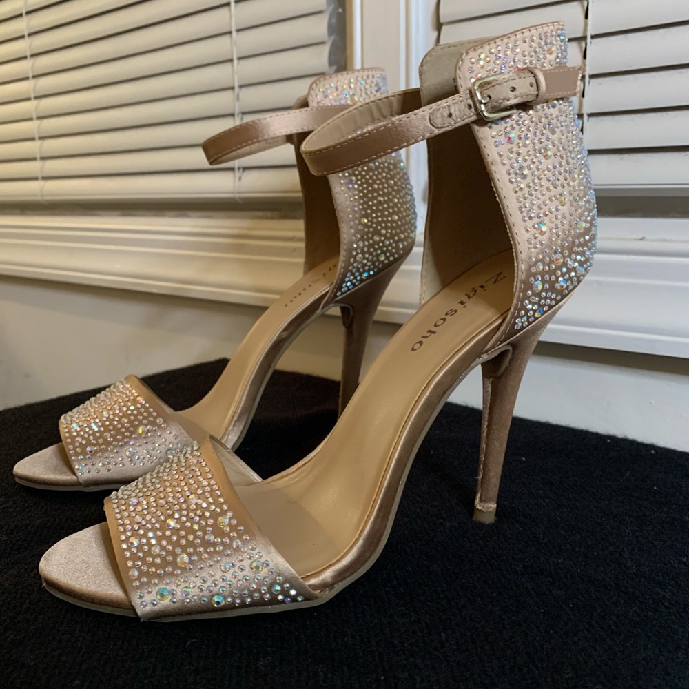 AB Crystal Size 8 Zigi Soho Prom/Pageant Heel